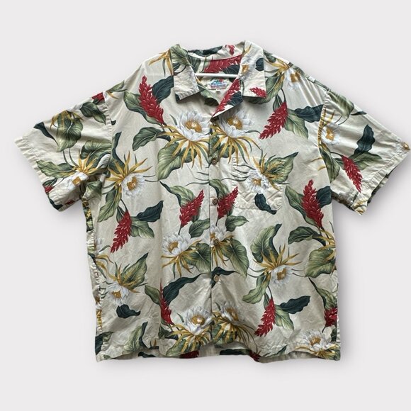 2 Vtg Paradise On A Hanger Mens 4XL Tropical Hawaiian Shirts 100% Cotton Limited - Picture 4 of 15